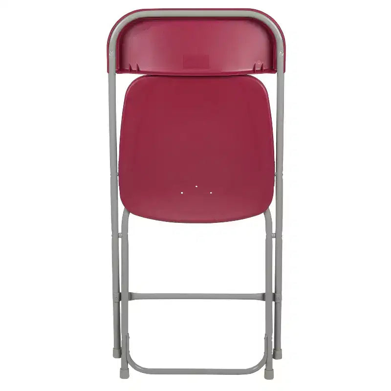 Chaise pliante en plastique Emma et Oliver de 295 kg, qualité supérieure, pour maison et événements (lot de 4)