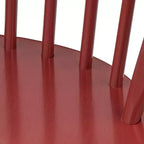 Lot de 2 chaises de salle à manger Windsor Buylateral en bois massif de style ferme à barreaux