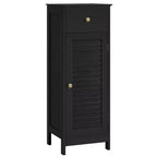 Yaheetech Bathroom Floor Cabinet with Drawer and Single Shutter Door