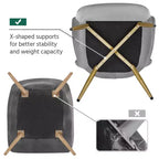 Yaheetech Fauteuil d'appoint Fauteuil moderne pour salon