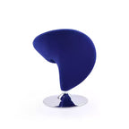 Ensemble de 2 fauteuils pivotants d'appoint Curl en mélange de laine - Manhattan Comfort