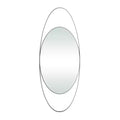 Metal Oval Wall Mirror - CosmoLiving by Cosmopolitan
