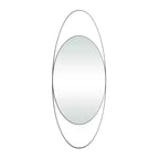 Metal Oval Wall Mirror - CosmoLiving by Cosmopolitan