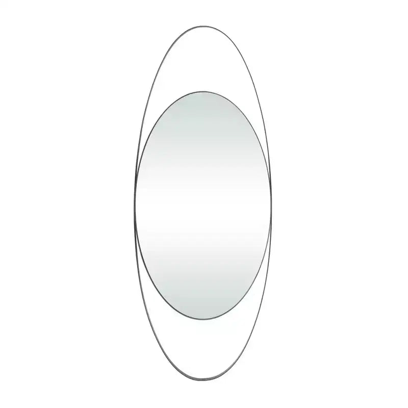 Metal Oval Wall Mirror - CosmoLiving by Cosmopolitan