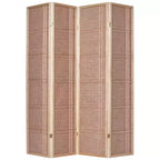Legacy Decor Privacy Room Divider Rattan Cane Webbing Insert