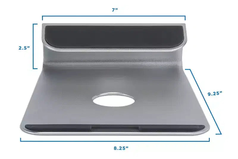 Mount-It! Support Inclinable pour Ordinateur Portable et Tablette | Support de Refroidissement pour MacBook, MacBook Pro, Chromebook, iPad Pro, Tablettes Graphiques avec Écrans de 11 à 15 Pouces