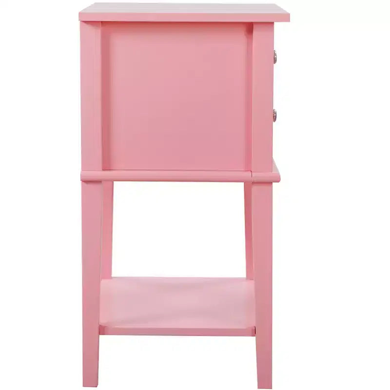 Table de chevet à 2 tiroirs Newton de Passion Furniture (71,1 cm H x 55,9 cm L x 40,6 cm P)