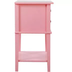 Table de chevet à 2 tiroirs Newton de Passion Furniture (71,1 cm H x 55,9 cm L x 40,6 cm P)
