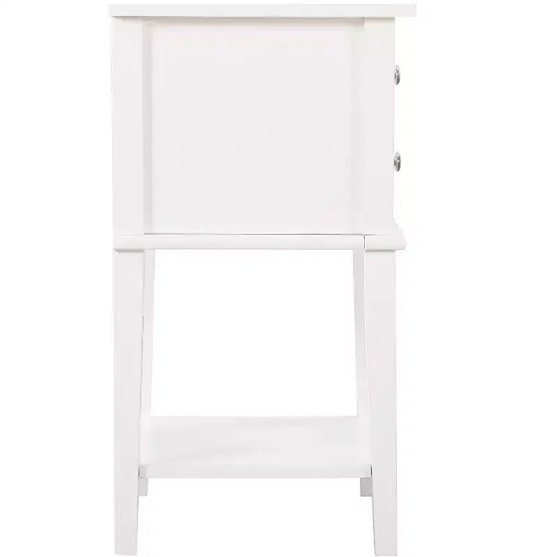 Table de chevet à 2 tiroirs Newton de Passion Furniture (71,1 cm H x 55,9 cm L x 40,6 cm P)