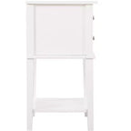 Table de chevet à 2 tiroirs Newton de Passion Furniture (71,1 cm H x 55,9 cm L x 40,6 cm P)