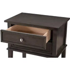 Table de chevet à 2 tiroirs Newton de Passion Furniture (71,1 cm H x 55,9 cm L x 40,6 cm P)