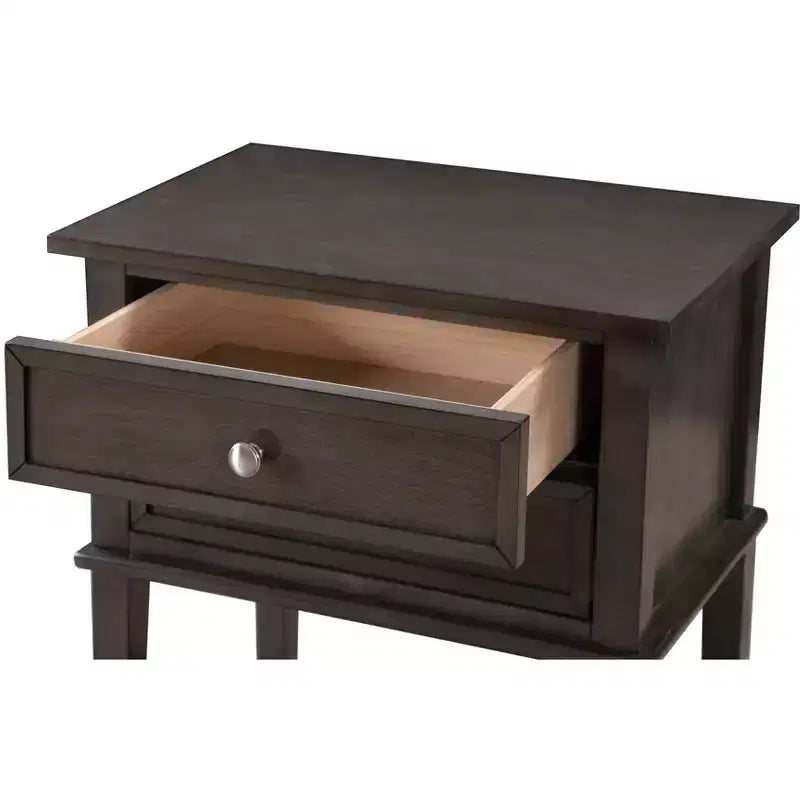 Table de chevet à 2 tiroirs Newton de Passion Furniture (71,1 cm H x 55,9 cm L x 40,6 cm P)
