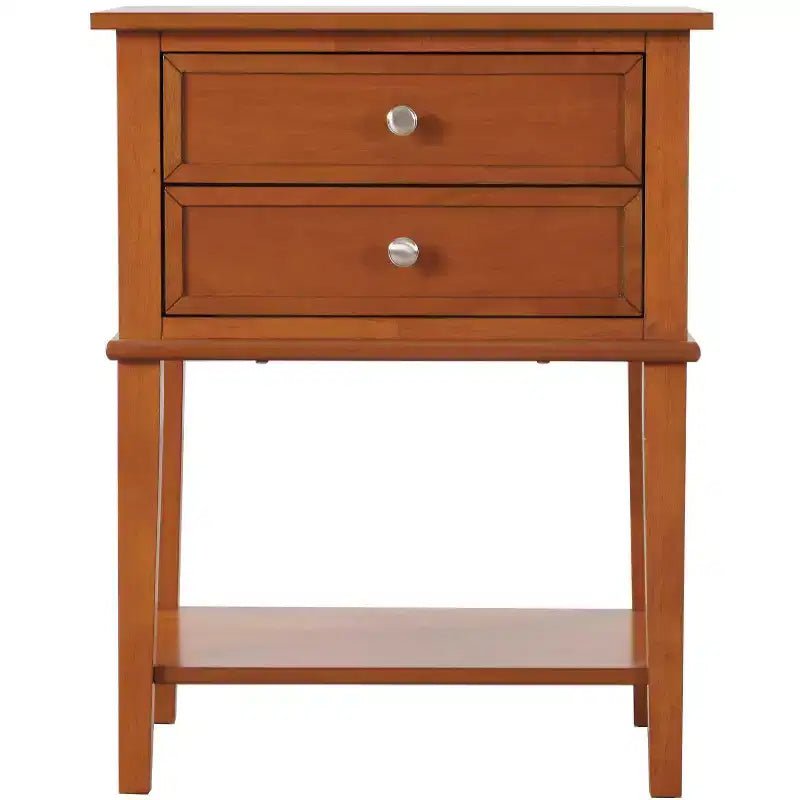 Table de chevet à 2 tiroirs Newton de Passion Furniture (71,1 cm H x 55,9 cm L x 40,6 cm P)