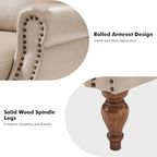 Fauteuil inclinable manuel en similicuir végétalien Terri par HULALA HOME