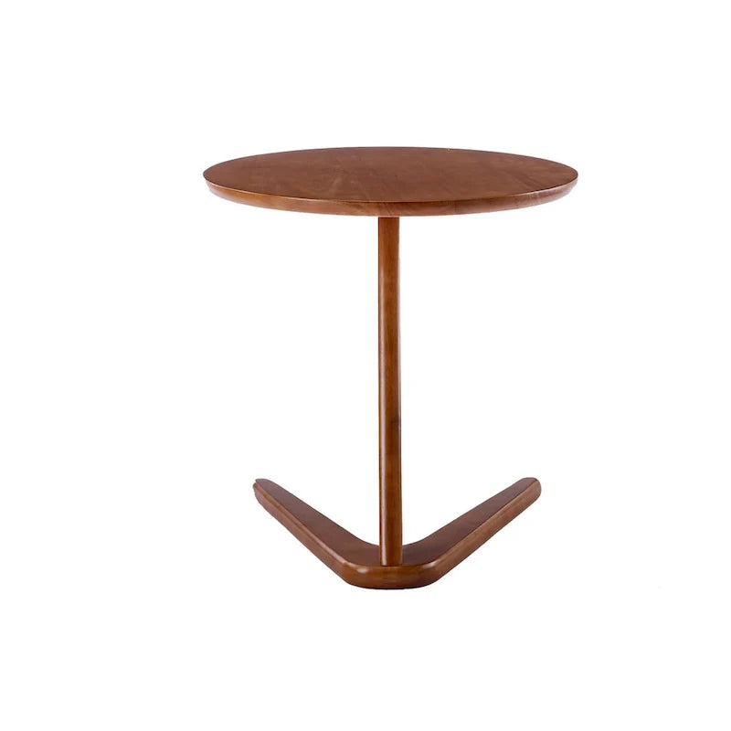 Lot de 2 fauteuils d'appoint modernes du milieu du siècle avec table d'appoint