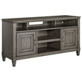 Origins by Alpine Newport Wood TV Console in Stone