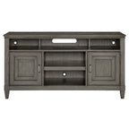 Meuble TV Origins by Alpine Newport en bois couleur pierre