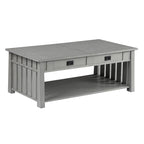 Table basse relevable en bois DH BASIC, 46 pouces