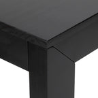 Console moderne en pin massif de 56 po, finition à faible teneur en COV, design minimaliste