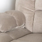 Christopher Knight Home Gannon Fauteuil club inclinable et pivotant en tissu