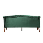 Canapé Adelia en velours capitonné style moderne glamour de Christopher Knight Home