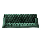 Canapé Adelia en velours capitonné style moderne glamour de Christopher Knight Home