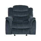 Fauteuil inclinable planeur en acier Hawthorne par Christopher Knight Home