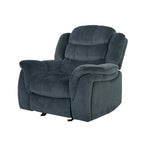 Fauteuil inclinable planeur en acier Hawthorne par Christopher Knight Home