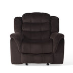 Fauteuil inclinable planeur en acier Hawthorne par Christopher Knight Home