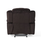 Fauteuil inclinable planeur en acier Hawthorne par Christopher Knight Home