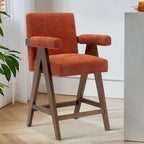Tabourets de comptoir contemporains rembourrés individuels