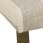 Tabouret de comptoir 24" avec dossier incurvé, assise rembourrée, tabouret de bar de cuisine