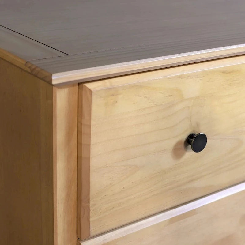 Bahut en bois massif 64" x 35,75", portes vitrées ou en bois au choix, meuble de rangement pour salle à manger