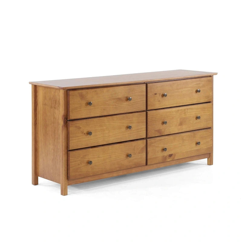 Bahut en bois massif 64" x 35,75", portes vitrées ou en bois au choix, meuble de rangement pour salle à manger