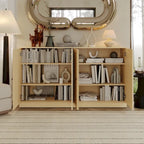 Tête de lit en bois à panneau cannelé de 62,4 pouces, fixation murale, style bohème de ferme moderne