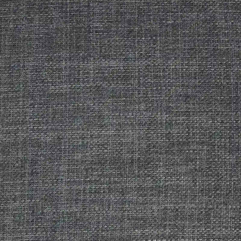 Canapé d'angle Chesterfield avec pouf et 6 oreillers, canapé en forme de U en tissu de lin avec méridienne et pieds en bois d'hévéa pour le salon