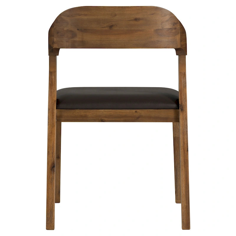 Chaise de salle à manger en bois Rasmus Mid Century