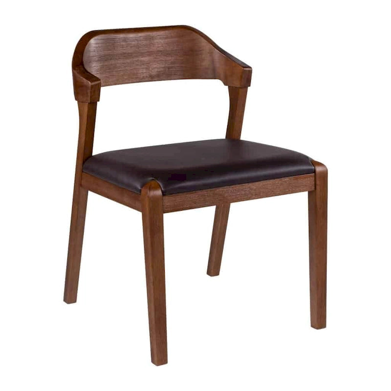 Chaise de salle à manger en bois Rasmus Mid Century