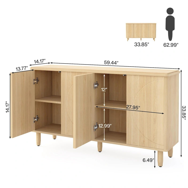 Lot de 2 bibliothèques hautes à 5 étagères, étagères réglables, rangement pour bureau et salon