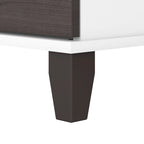 Bureau d'ordinateur de 152 cm avec tiroirs, bureau d'écriture pour bureau à domicile, plusieurs options de finition
