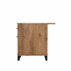 Bureau d'ordinateur de 152 cm avec tiroirs, bureau d'écriture pour bureau à domicile, plusieurs options de finition