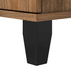 Bureau d'ordinateur de 152 cm avec tiroirs, bureau d'écriture pour bureau à domicile, plusieurs options de finition