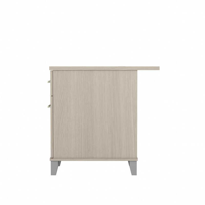 Bureau d'ordinateur de 152 cm avec tiroirs, bureau d'écriture pour bureau à domicile, plusieurs options de finition