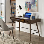 Bureau Aksel Wood 3 tiroirs par iNSPIRE Q Modern