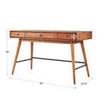 Bureau Aksel Wood 3 tiroirs par iNSPIRE Q Modern