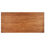 Bureau Aksel Wood 3 tiroirs par iNSPIRE Q Modern
