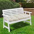 Coussin de causeuse d'extérieur touffeté Sweet Home Collection 44 x 19