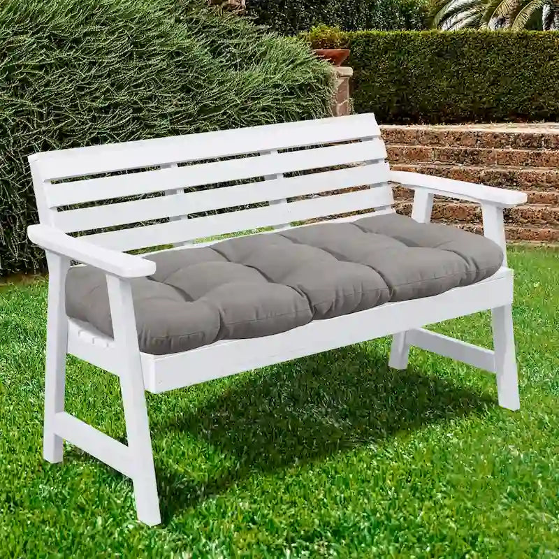 Coussin de causeuse d'extérieur touffeté Sweet Home Collection 44 x 19