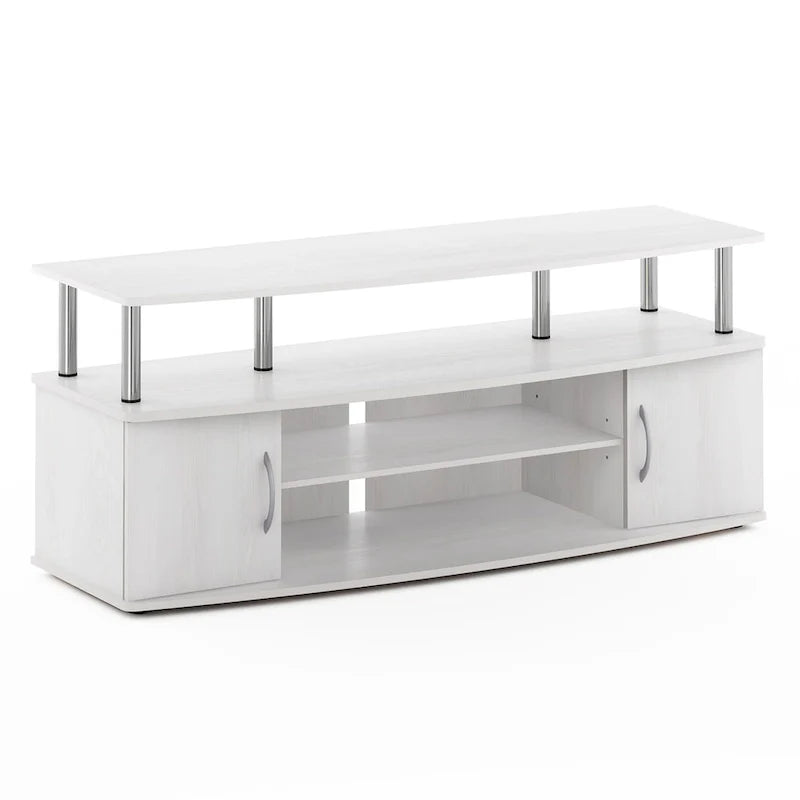 Meuble TV grand format Furinno JAYA pour téléviseurs jusqu'à 55 pouces