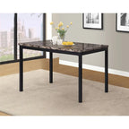Ensemble de salle à manger 5 pièces en métal Citico de Roundhill Furniture